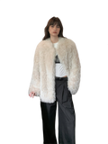 Sea of Love Accompaniment Casual Stand-Up Collar Tuscan Sheepskin
