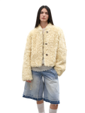 Little Bear's Thoughts New Zealand Imported Sheepskin Coat