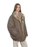 Waterproof Outdoor Fox Fur Jacket