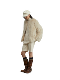 Reed Flower Finnish Fox Fur Coat