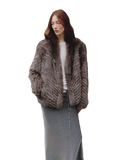 "Polar Night Star" Sagafurs Fox Fur Coat