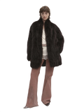 Light Years Away Imported Crown Grade Fox Fur Fashion Light Luxury Style Suit Collar Mid-Length Fur