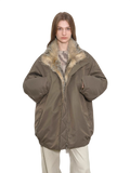 Waterproof Outdoor Fox Fur Jacket