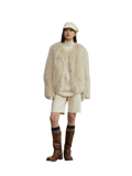 Reed Flower Finnish Fox Fur Coat