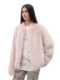Practical Wearism Casual Urban Drop Shoulder Stand Collar Tuscan Sheepskin