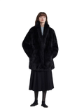 Light Years Away Imported Crown Grade Fox Fur Fashion Light Luxury Style Suit Collar Mid-Length Fur