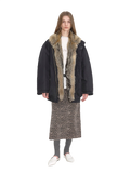 Waterproof Outdoor Fox Fur Jacket