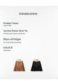 “August Night”Wool Leather Reversible Shearling Jacket