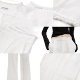 "Diary of an Old Friend" Customized Breathable Ramie Oversize Suit Vest Set