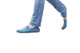 Petrol Blue Suede