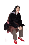 Sea of Love Accompaniment Casual Stand-Up Collar Tuscan Sheepskin