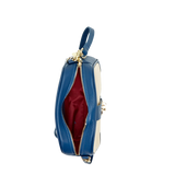 Small Crossbody Bag Off White Blue