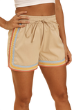 Retro Striped Shorts