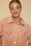 Fleece Bow Jacket