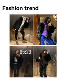 Black Sugar Champagne Finland Saga Fox Fur Coat Fashion Cardigan