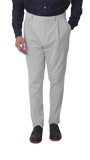 Pantalon Chino en Velours Gris Automne Hiver