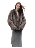 "Polar Night Star" Sagafurs Fox Fur Coat