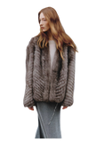 "Polar Night Star" Sagafurs Fox Fur Coat