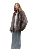 "Polar Night Star" Sagafurs Fox Fur Coat