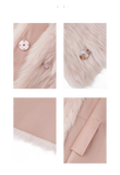 Babylon Phantom Nights Tuscan Sheepskin Pink Coat