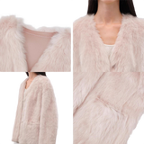 Babylon Phantom Nights Tuscan Sheepskin Pink Coat