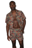 Saint Tropez Cabana Shirt Coral Calypso