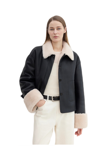 Sweet Latte Furry Jacket