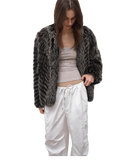 "Polar Night Star" Sagafurs Fox Fur Coat