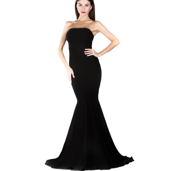 Black Mermaid Dress