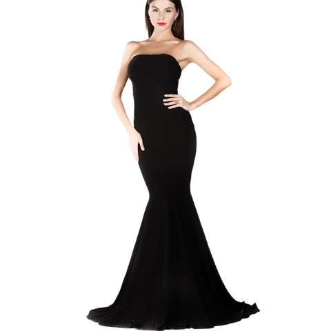 Black Mermaid Dress