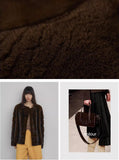 Vintage Clock Velvet Mink Fur Coat Winter