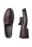 HARUTA Tassel Loafer-Men-907 D.BROWN