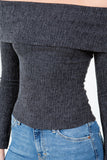 Elliana Textured Off Shoulder Top