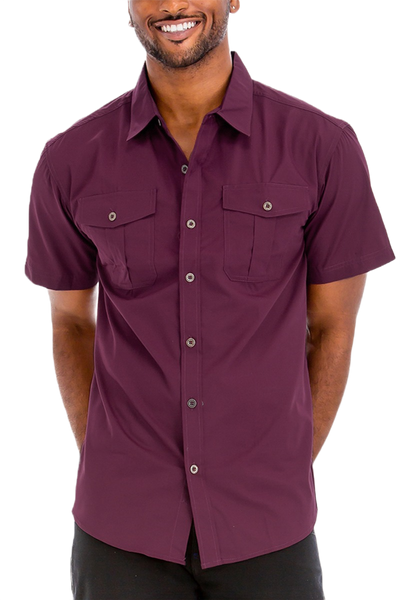 Two Pocket Button Down Shirt
