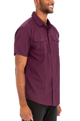 Two Pocket Button Down Shirt