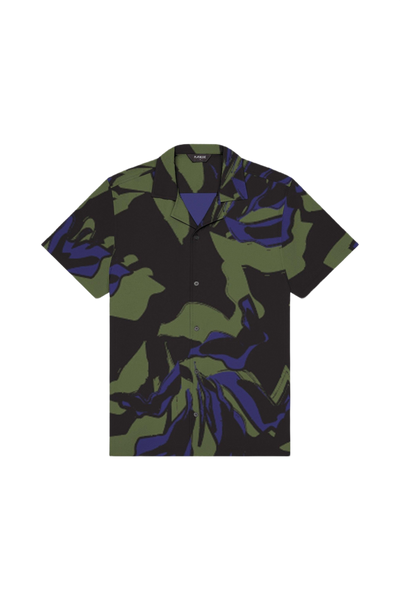 Saint Tropez Cabana Shirt Green Botanical