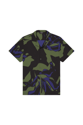 Saint Tropez Cabana Shirt Green Botanical