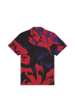 Saint Tropez Red Vintage Floral Cabana Shirt