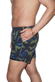 Tulum Volley Swim Trunk Green Botanical