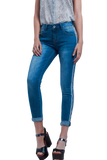 Denim Side Stripe Jeans