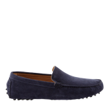 Navy Blue Suede