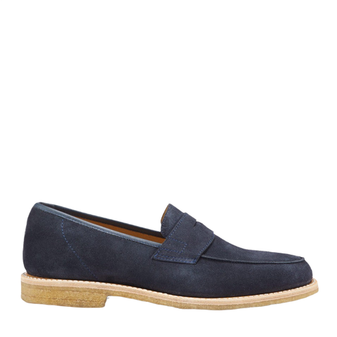 Blue Suede Loafers,