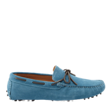 Petrol Blue Suede