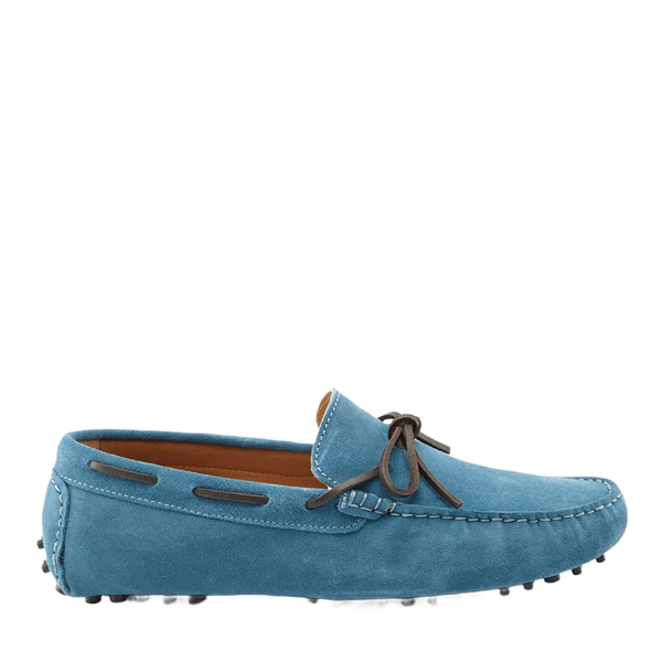 Petrol Blue Suede
