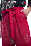 High Waist Pants With Belt
