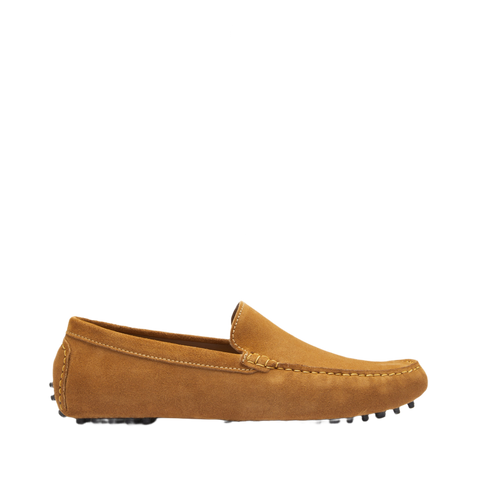 Driving Loafers, Tobacco Suede