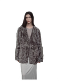 Blizzard Urban Luxury Two-Color Buff Lamb Coat