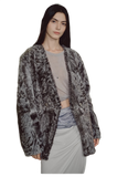 Blizzard Urban Luxury Two-Color Buff Lamb Coat