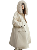 “Manchester City Old Story”  Winter Loose Long Hooded Parka