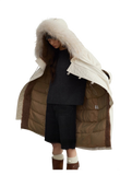 “Manchester City Old Story”  Winter Loose Long Hooded Parka